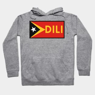 Dili City in East Timor Flag Hoodie
